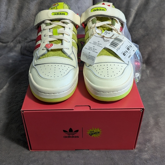 [ID3512] Mens Adidas FORUM LOW_THE GRINCH - Picture 12 of 16